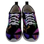 Abstract Pattern Flora Flower Women Athletic Shoes