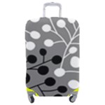 Abstract Nature Black White Luggage Cover (Medium)