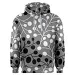 Abstract Nature Black White Men s Overhead Hoodie