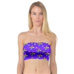 Abstract Background Cross Hashtag Bandeau Top