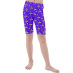 Abstract Background Cross Hashtag Kids  Mid Length Swim Shorts