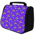 Abstract Background Cross Hashtag Full Print Travel Pouch (Big)