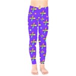 Abstract Background Cross Hashtag Kids  Classic Winter Leggings
