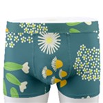 Drawing Flowers Meadow White Men s Boxer Briefs