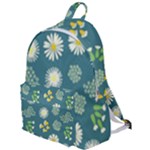 Drawing Flowers Meadow White The Plain Backpack