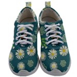 Drawing Flowers Meadow White Mens Athletic Shoes