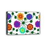 Bloom Plant Flowering Pattern Mini Canvas 6  x 4  (Stretched)