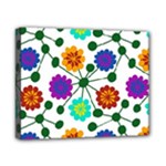 Bloom Plant Flowering Pattern Canvas 10  x 8  (Stretched)