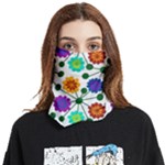 Bloom Plant Flowering Pattern Face Covering Bandana (Two Sides)