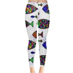 Fish Abstract Colorful Everyday Leggings 