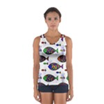 Fish Abstract Colorful Sport Tank Top 