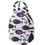 Fish Abstract Colorful Travel Backpack
