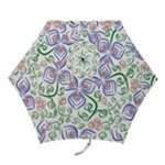 Bloom Nature Plant Pattern Mini Folding Umbrellas