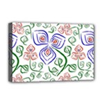 Bloom Nature Plant Pattern Deluxe Canvas 18  x 12  (Stretched)