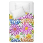 Bloom Flora Pattern Printing Duvet Cover Double Side (Single Size)
