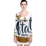 Iftar-party-t-w-01 Long Sleeve Bodycon Dress