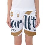 Iftar-party-t-w-01 Women s Basketball Shorts