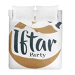 Iftar-party-t-w-01 Duvet Cover Double Side (Full/ Double Size)