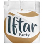 Iftar-party-t-w-01 Duvet Cover Double Side (California King Size)