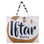 Iftar-party-t-w-01 Zipper Large Tote Bag