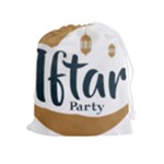 Iftar-party-t-w-01 Drawstring Pouch (XL)