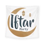 Iftar-party-t-w-01 Square Tapestry (Small)