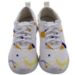 Pattern-fruit-apples-green Mens Athletic Shoes