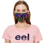 Pattern-repetition-snail-blue Cloth Face Mask (Adult)
