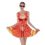 Grapefruit-fruit-background-food Skater Dress