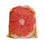 Grapefruit-fruit-background-food Drawstring Pouch (2XL)