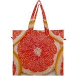 Grapefruit-fruit-background-food Canvas Travel Bag