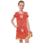 Grapefruit-fruit-background-food Kids  Cross Web Dress