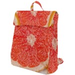 Grapefruit-fruit-background-food Flap Top Backpack