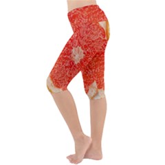 Lightweight Velour Cropped Yoga Leggings 