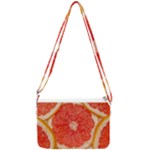 Grapefruit-fruit-background-food Double Gusset Crossbody Bag