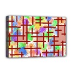 Pattern-repetition-bars-colors Deluxe Canvas 18  x 12  (Stretched)