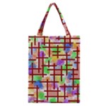 Pattern-repetition-bars-colors Classic Tote Bag