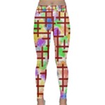 Pattern-repetition-bars-colors Classic Yoga Leggings