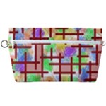 Pattern-repetition-bars-colors Handbag Organizer