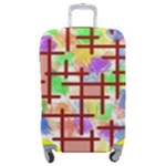 Pattern-repetition-bars-colors Luggage Cover (Medium)