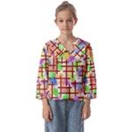 Pattern-repetition-bars-colors Kids  Sailor Shirt