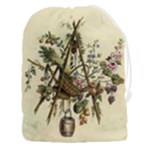 Vintage-antique-plate-china Drawstring Pouch (3XL)