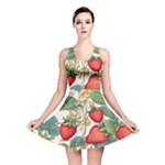 Strawberry-fruits Reversible Skater Dress