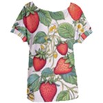Strawberry-fruits Women s Oversized T-Shirt