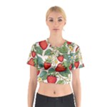 Strawberry-fruits Cotton Crop Top