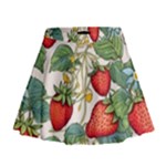 Strawberry-fruits Mini Flare Skirt