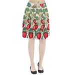 Strawberry-fruits Pleated Skirt