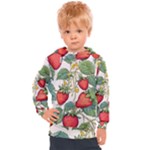 Strawberry-fruits Kids  Hooded Pullover