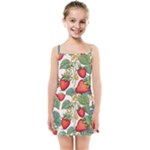 Strawberry-fruits Kids  Summer Sun Dress