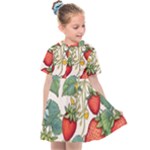 Strawberry-fruits Kids  Sailor Dress
